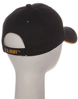 US Army Official License Structured Front Side Back and Visor Embroidered Hat Cap