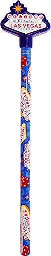 Welcome To Las Vegas Topper Novelty Pencil