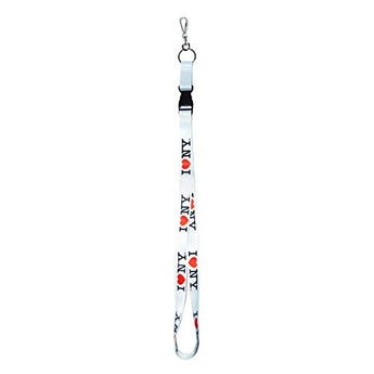 I Love NY New York Lanyard Lanyard Necklace for ID Badge Holders
