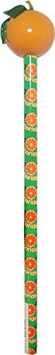 Collection of Unique Pencils With Design and an Icon on Top of Pencil of Cities and States (Florida)