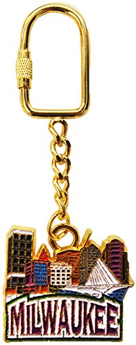 Milwaukee Colorful Souvenir Keychain