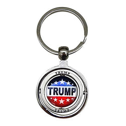 CityDreamShop Trump President of The USA Souvenir Metal Durable Novelty Keychain