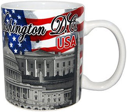 American Cities and States of 11 oz Coffee Mugs (Washington D.C.)
