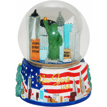 NYC skyline snowglobe 