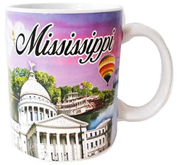 State of Mississippi Beautifully Designed 11 Ounce Coffee Mug