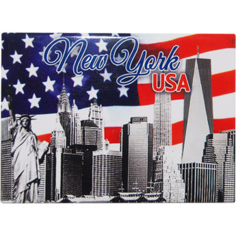 New york skyline magnet