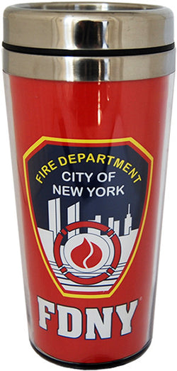 FDNY travel mug