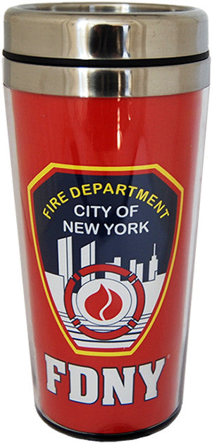 FDNY travel mug