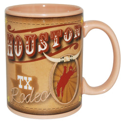 Brown houston rodeo 11oz mug