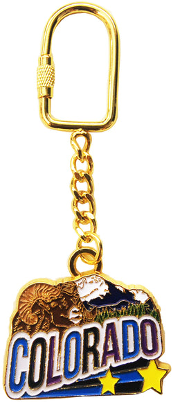 State of Colorado Keychain