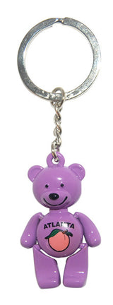 purple Atlanta keychain