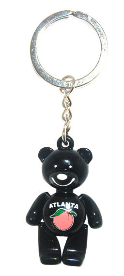 black Atlanta keychain