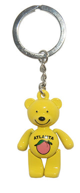 yellow Atlanta keychain