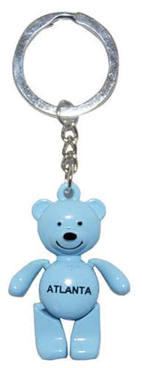 sky blue Atlanta keychain