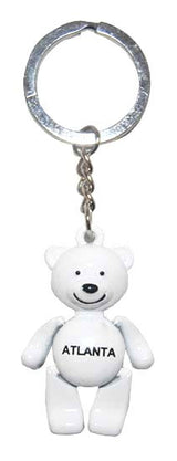 white Atlanta keychain