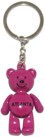 maroon Atlanta keychain