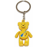 Chicago Colorful Teddy Bear Keychain