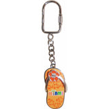 Miami Colorful Sandal Keychains
