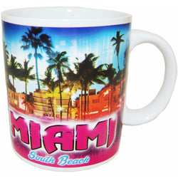 Miami Sunset Coffee Mug