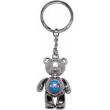 NASA Colorful Teddy Bear Keychain