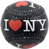 I Love New York Baseball- Black and White