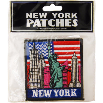 New York Embroidery Patch