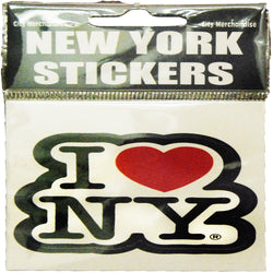 I Love NY Stickers