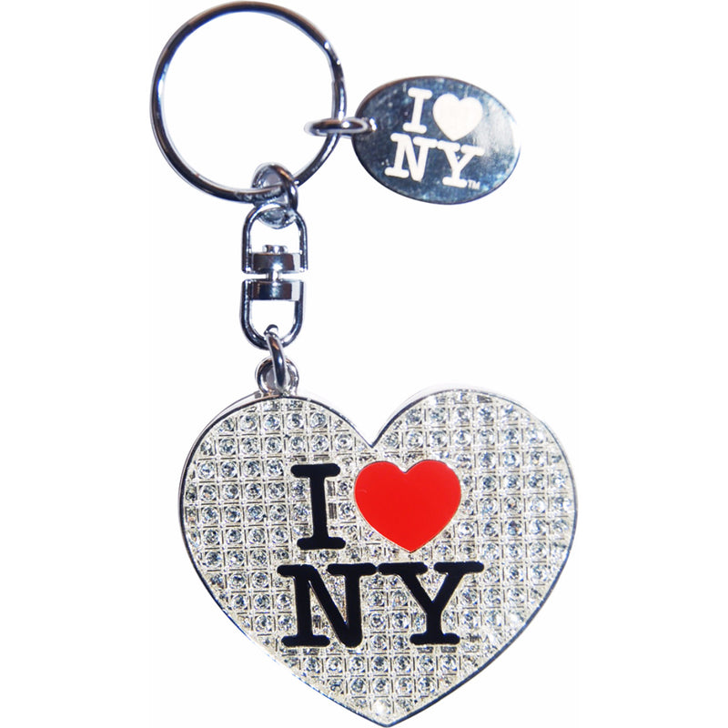 I Love New York Pink Glitter Keychain – CityDreamShop