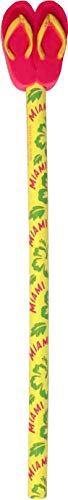 Sandal Cute Topper Pencil Featuring Design of Miami