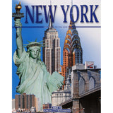 96 Page Picture Book on City of New York English