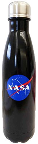 Collection of City and States Detailed Water Bottles (NASA Logo Black)