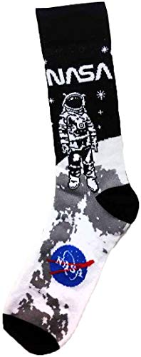 NASA Official Men/Women Logo Astronaut Space Socks