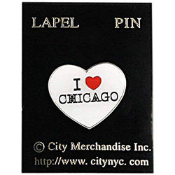 CityDreamShop Souvenir Lapel Pin for Various Occasion (Chicago)
