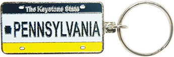 American Cities and States Metal Quality Keychains (Pennsylvania)