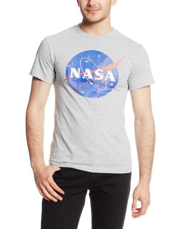 Nasa Logo T-Shirt (XX-Large, Gray)
