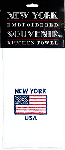 American Flag New York USA Kitchen Towel. Patriotic Kitchenware Product