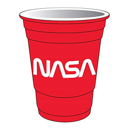 American Cities and States of Cool Shot Glass's (NASA Red)
