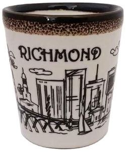 American Cities and States of Cool Shot Glass's (Richmond)