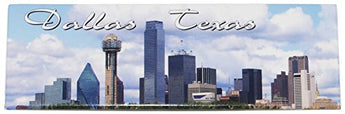 Dallas Texas Skyline Refrigerator Picture Magnet