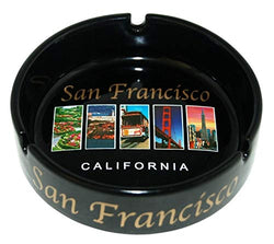 CityDreamShop San Francisco Landmark Picture Designed Souvenir Ashtray