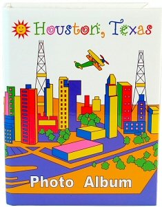 Houston Photo Album, Houston Photo Albums, Houston Souvenirs, Texas Souvenirs