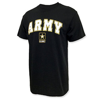 US Army Arch T-Shirt, Small, Black