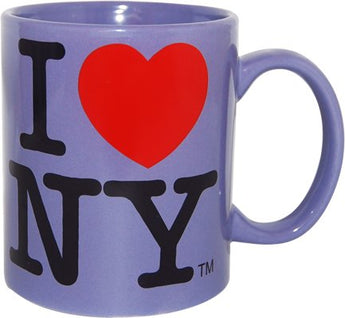 I Love New York Colorful Mugs (Purple)