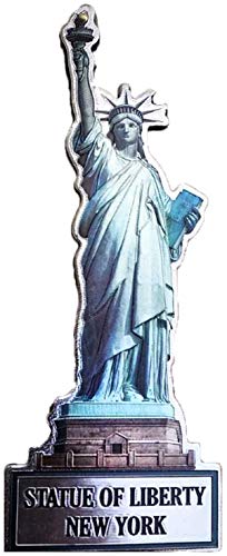 Statue of Liberty Refrigerator Magnet | New York Novelty Magnet | Perfect Souvenir Gift Collection for Men & Women Who Loves New York & Statue of Liberty