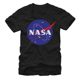 Fifth Sun NASA Logo Adult T-shirt - Black (Small)