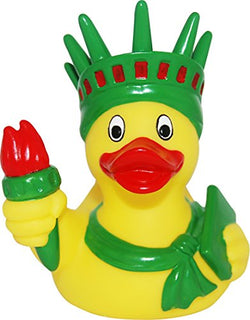 USA Company Rubber Duck Bath Toy, Statue of Liberty