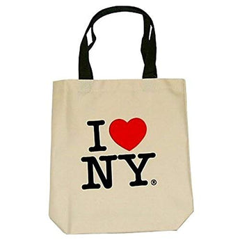 City-Souvenirs I Love New York Tote Bags, Souvenirs, Cream