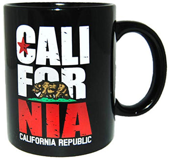 State of California Bear Design California Republic 11 oz Coffee Mug