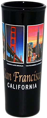 San Francisco Landmark Picture Designed Large Souvenir Shot Glass