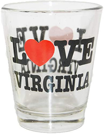 Love Virginia Souvenir Shot Glass